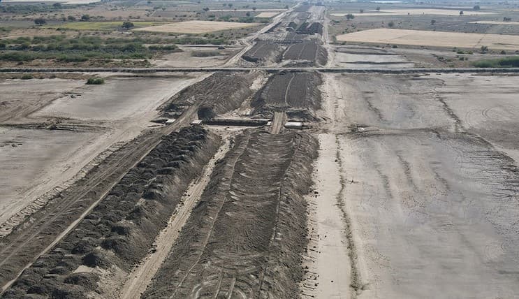Current Work Status Dholera Ahmedabad Expressway