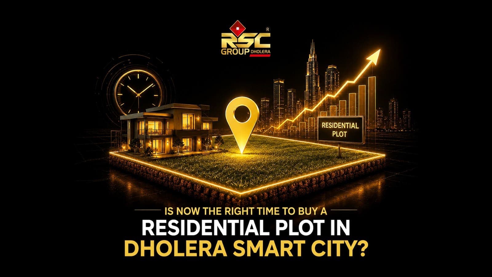 Is Now the Right Time to Buy a Residential Plot in Dholera Smart City?