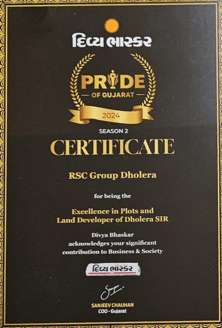 Divya Bhaskar Award 2024 corporate recognition