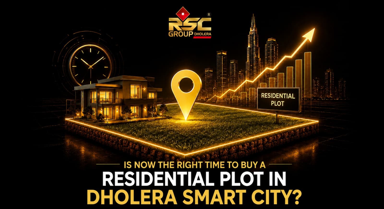 Is Now the Right Time to Buy a Residential Plot in Dholera Smart City?