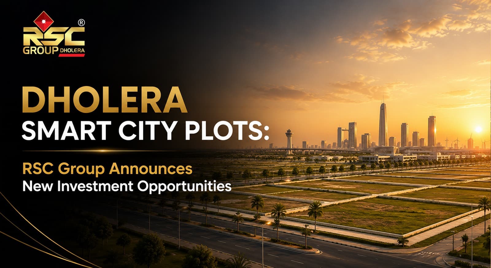 Dholera Smart City Plots: RSC Group Announces New Investment Opportunities